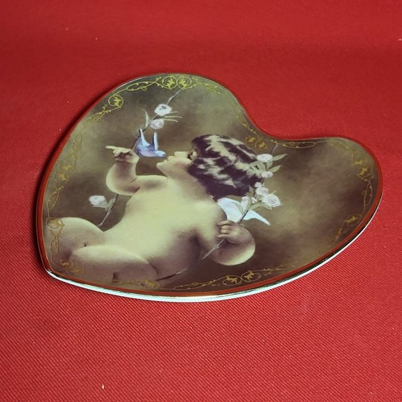 Vintage Bradford Exchange Gentle Friend Heart Decorative Plate No 1372A 1997 - Picture 12 of 14
